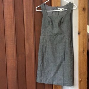 Banana Republic grey wool dress